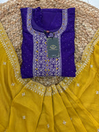 K-1153 Ghera Kurti with Pant and Dupatta